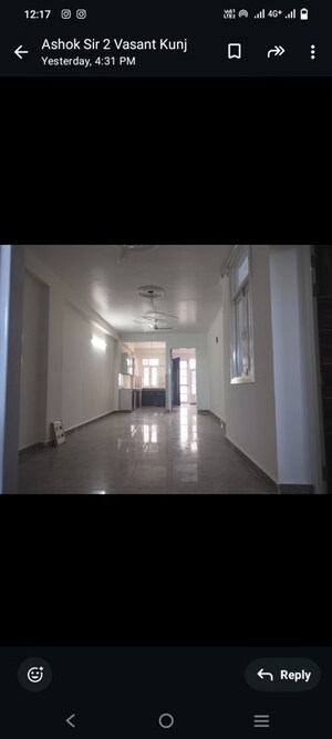 Room in 2 BHK Builder Floor at Nangal Dewat – for Rent
