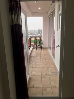 Building Lobby in 2 BHK Apartment at Aura Homes, Patiala Road – for Rent
