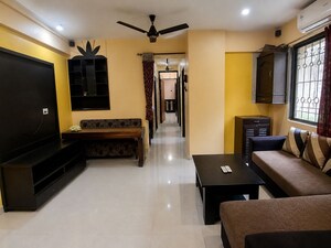 Living Room in 2 BHK Apartment at Lodha Paradise, Majiwada – for Rent