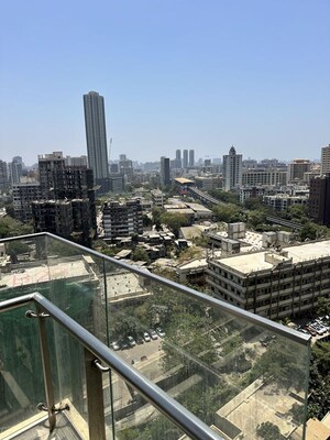 Balcony in 3 BHK Apartment at Sheth Auris Serenity Tower 1, Malad West – for Sale