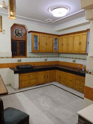 Kitchen in 1 BHK Builder Floor at Lajpat Nagar 4 – for Rent