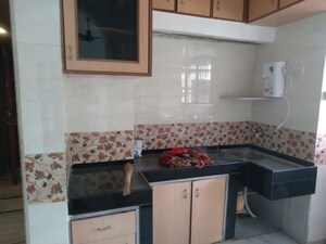 Kitchen in 3 BHK Apartment at Mahim West – for Rent