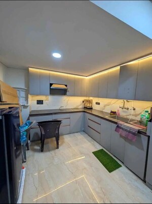 Kitchen in 2 BHK Builder Floor at Risland Sky Mansion, Chattarpur – for Rent