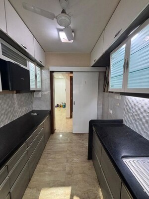Kitchen in 3 BHK Apartment at K Raheja Vihar, Powai – for Rent