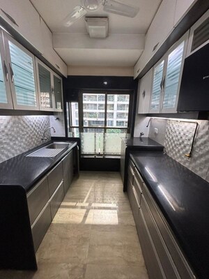 Kitchen in 3 BHK Apartment at K Raheja Vihar, Powai – for Rent