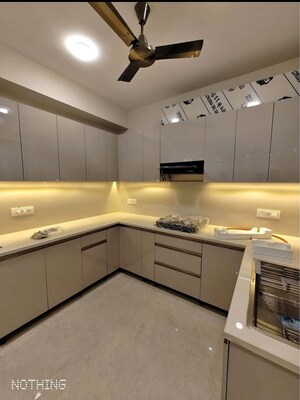 Kitchen in 3 BHK Builder Floor at Palm Residency Chhatarpur, Chattarpur – for Sale