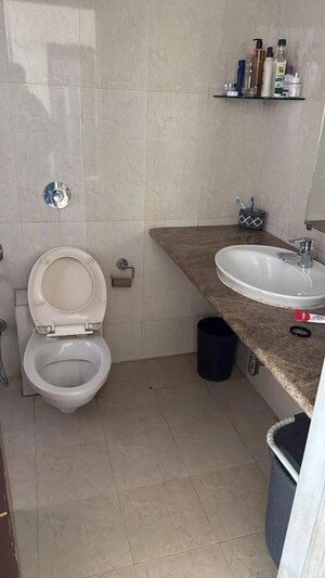 Bathroom in 3 BHK Apartment at Nahar Amrit Shakti, Chandivali – for Rent