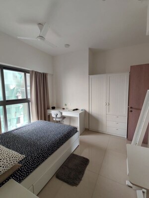 Bedroom in 2 BHK Apartment at Lodha Vista, Lower Parel – for Rent
