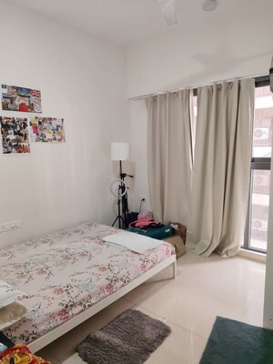 Bedroom in 2 BHK Apartment at Lodha Vista, Lower Parel – for Rent
