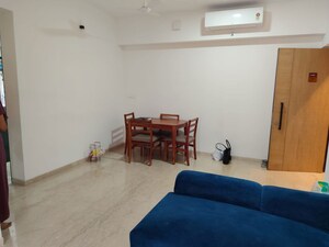 Living Room in 2 BHK Apartment at Lodha Vista, Lower Parel – for Rent