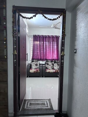 Building Lobby in 2 BHK Apartment at Pristine Greens, Moshi – for Sale