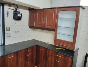 Kitchen in 2 BHK Apartment at Lok Terraces, Vashi Sector 17 – for Rent