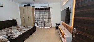 Bedroom in 3.5 BHK Builder Floor at Rajendra Colony – for Rent
