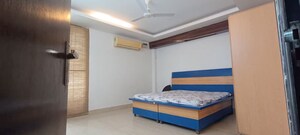 Bedroom in 4 BHK Builder Floor at Freedom Fighters Enclave – for Rent