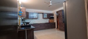 Kitchen in 4 BHK Builder Floor at Freedom Fighters Enclave – for Rent