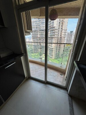 Balcony in 3 BHK Apartment at Nahar Amrit Shakti, Chandivali – for Rent