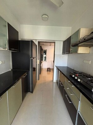 Kitchen in 3 BHK Apartment at Nahar Amrit Shakti, Chandivali – for Rent