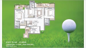 Master Plan in 3 BHK Apartment at M3M Golf Hills, Sector 79 – for Sale