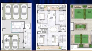 Floor Plan in 3.5 BHK Builder Floor at M3M Antalya Hills, Sector 79 – for Sale