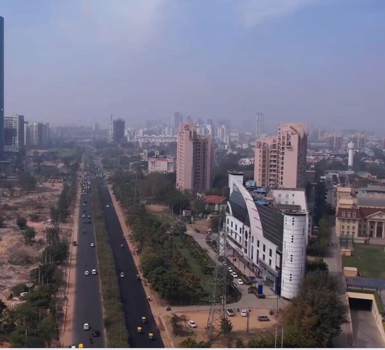 Exterior View, m3m-antalya-hills 3.5 Bedroom 1557 Sq.Ft. Builder Floor In Sector 79 Gurgaon 10351863