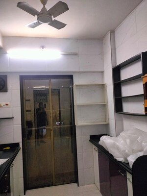 Kitchen in 1 BHK Apartment at Dedhia Elita, Ghodbunder Road – for Rent