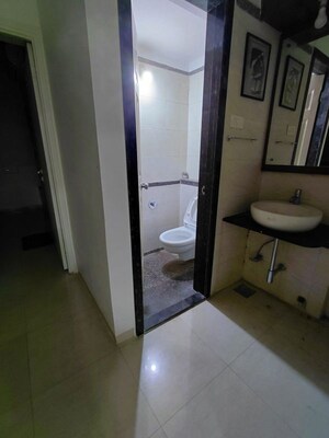 Bathroom in 2.5 BHK Apartment at Siddhachal Phase 5 CHS Ltd, Vasant Vihar – for Rent