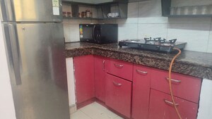 Kitchen in 2 BHK Apartment at Ajnara Integrity, Raj Nagar Extension – for Rent