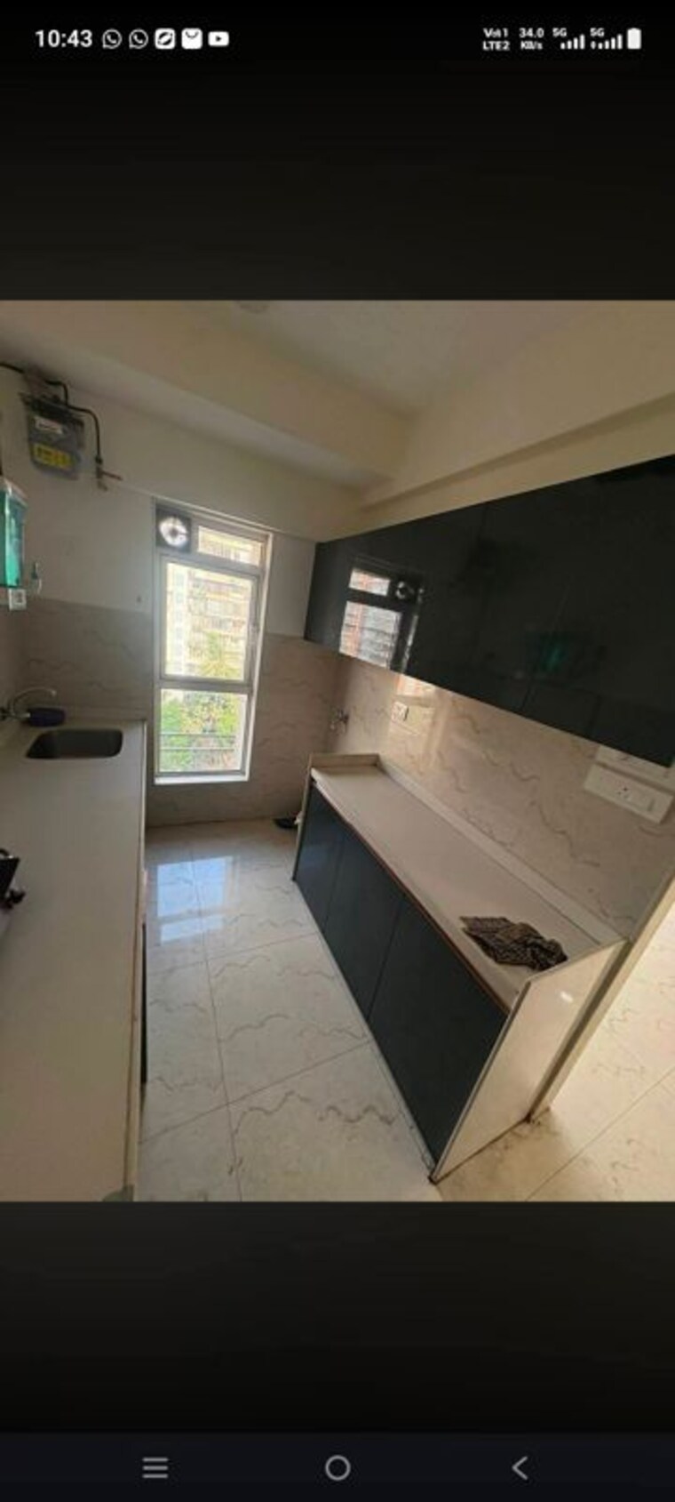 Kitchen, ikebana 2 Bedroom 900 Sq.Ft. Apartment In Matunga East Mumbai 10351914