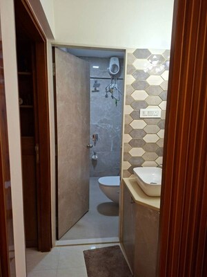 Bathroom in 2 BHK Apartment at Bhaveshwar Villa Sion East, Sion East – for Rent