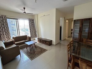 Living Room in 2 BHK Apartment at Sheth Vasant Athena, Laxmi Nagar – for Rent