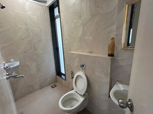 Bathroom in 2 BHK Apartment at Sheth Vasant Athena, Laxmi Nagar – for Rent