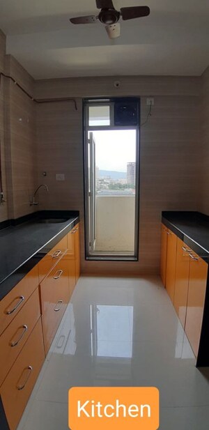 Kitchen in 2 BHK Apartment at Vasant Fiona, Pokhran Road No Two – for Rent