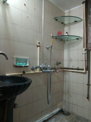 Bathroom in 1 BHK Apartment at Aristo Estate, Wadala East – for Rent