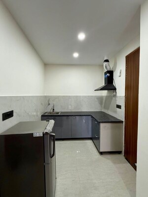 Kitchen in 1 BHK Builder Floor at Sushant Lok Iii – for Rent