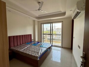 Bedroom in 1 BHK Builder Floor at Sushant Lok Iii – for Rent