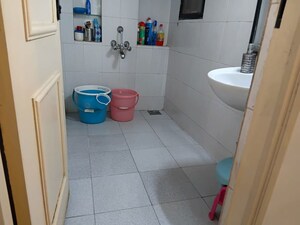 Bathroom in 2 BHK Apartment at Hiranandani Estate, Ghodbunder Road – for Rent
