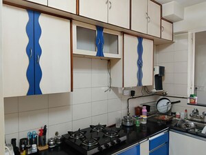 Kitchen in 2 BHK Apartment at Hiranandani Estate, Ghodbunder Road – for Rent