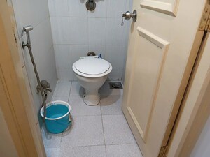 Bathroom in 2 BHK Apartment at Hiranandani Estate, Ghodbunder Road – for Rent