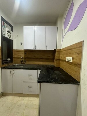Kitchen in 1 BHK Builder Floor at Chattarpur – for Rent