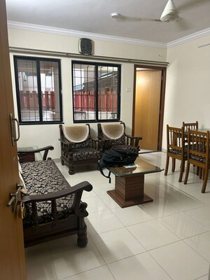 Living Room in 2 BHK Apartment at Sai Vihar Residency, Pashan Sus Road – for Rent