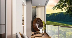 Balcony in 3 BHK Builder Floor at Signature Global Daxin Vistas, Bhondsi – for Sale