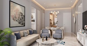 Living Room in 3 BHK Builder Floor at Signature Global Daxin Vistas, Bhondsi – for Sale