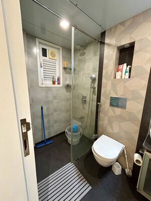 Bathroom in 2 BHK Apartment at Cosmos Horizon Phase 2, Pokhran Road No Two – for Rent