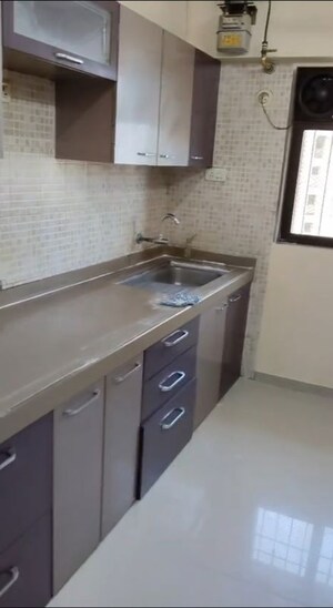 Kitchen in 2 BHK Apartment at Dosti Group Vihar, Samata Nagar – for Rent
