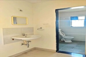 Bathroom in 2 BHK Apartment at BU Bhandari Colonnade Apartment, Kharadi – for Rent