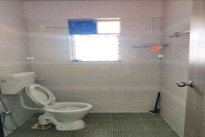 Bathroom in 2 BHK Apartment at BU Bhandari Colonnade Apartment, Kharadi – for Rent