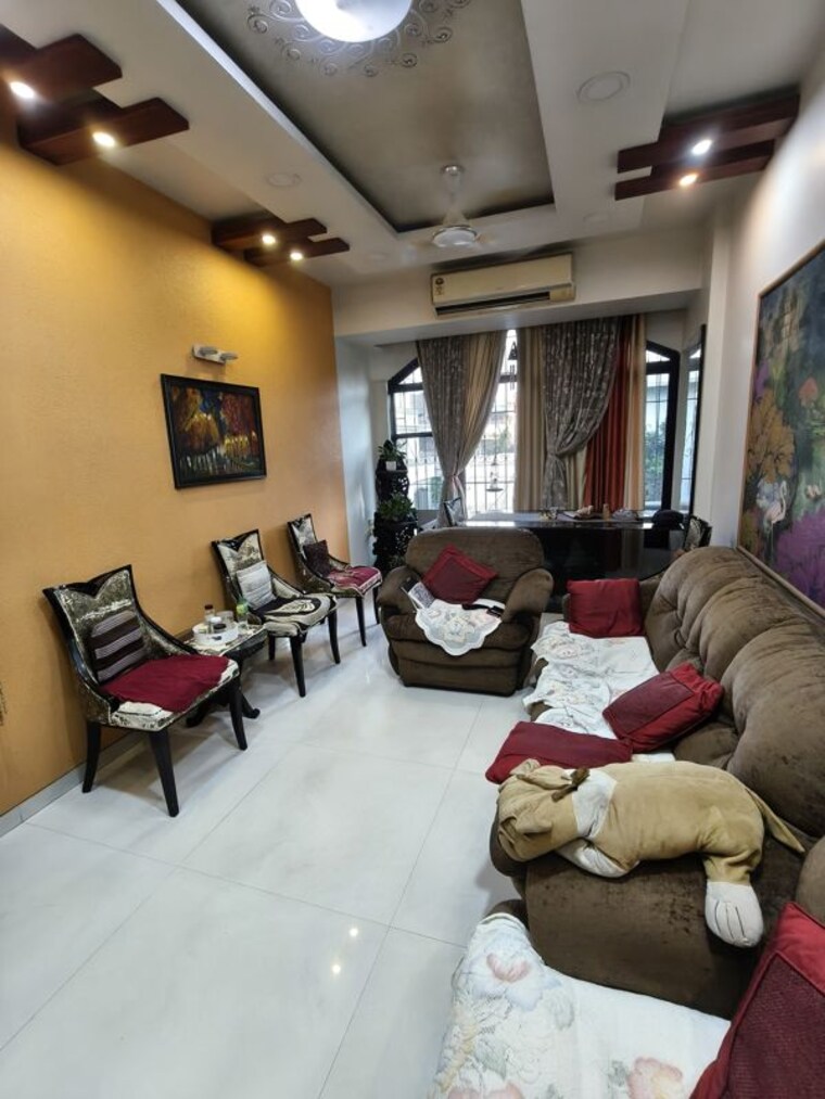 Living Room, deep-smruti-apartment 3 Bedroom 1600 Sq.Ft. Apartment In Vashi Sector 28 Navi Mumbai 10352096