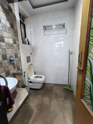 Bathroom in 3 BHK Apartment at Deep Smruti Apartment, Vashi Sector 28 – for Sale