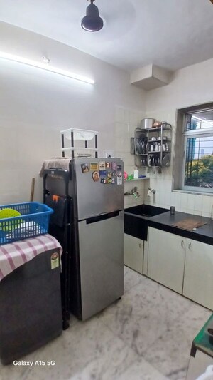 Kitchen in 1 RK Apartment at Dheeraj Savera 1, Borivali East – for Rent