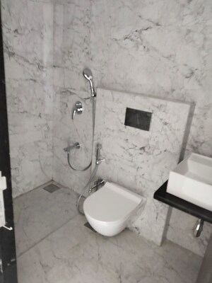 Bathroom in 2 BHK Apartment at Sandesh Nagar – for Rent